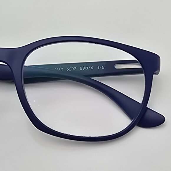 Ray-Ban RB7183 5207 Liteforce Matte Sand Blue Eyeglasses Frame Italy 53-19-145 - Picture 11 of 12
